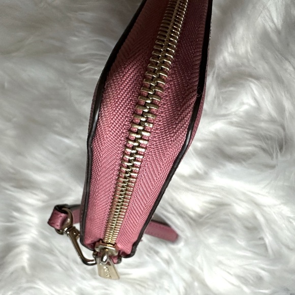 Michael Kors dark pink zip around wallet - Picture 5 of 14